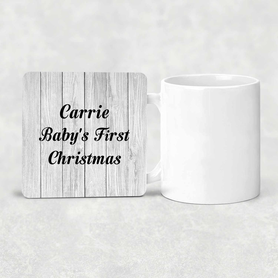 Carrie Baby's First Christmas - Drink Coaster F
