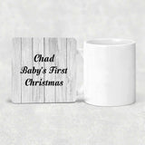 Chad Baby's First Christmas - Drink Coaster F