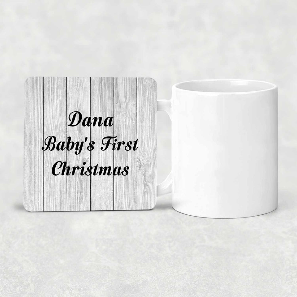 Dana Baby's First Christmas - Drink Coaster F