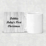 Debbie Baby's First Christmas - Drink Coaster F
