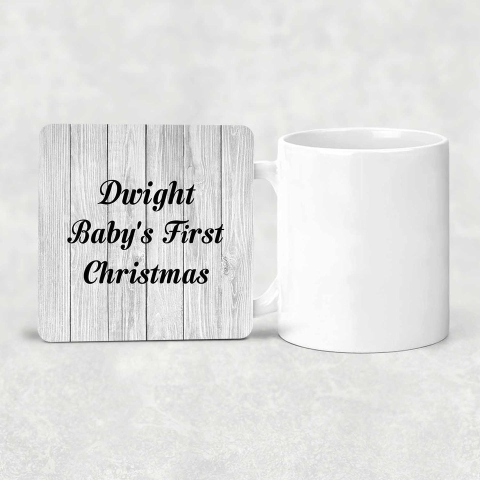 Dwight Baby's First Christmas - Drink Coaster F