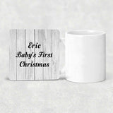 Eric Baby's First Christmas - Drink Coaster F