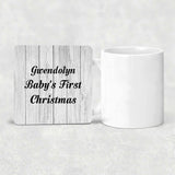 Gwendolyn Baby's First Christmas - Drink Coaster F