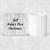 Jeff Baby's First Christmas - Drink Coaster F