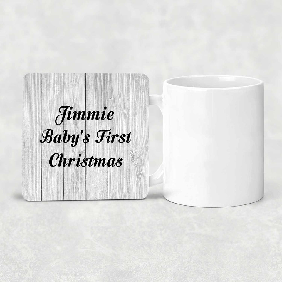 Jimmie Baby's First Christmas - Drink Coaster F