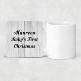 Maureen Baby's First Christmas - Drink Coaster F