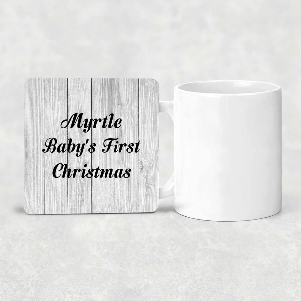 Myrtle Baby's First Christmas - Drink Coaster F