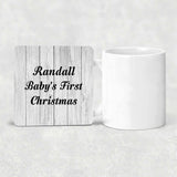 Randall Baby's First Christmas - Drink Coaster F