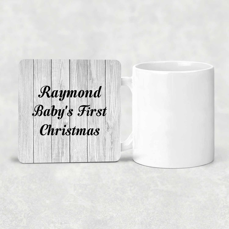 Raymond Baby's First Christmas - Drink Coaster F