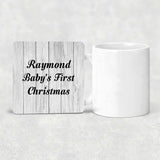 Raymond Baby's First Christmas - Drink Coaster F
