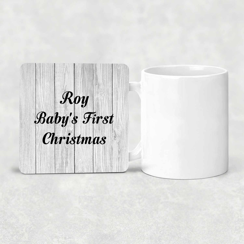 Roy Baby's First Christmas - Drink Coaster F