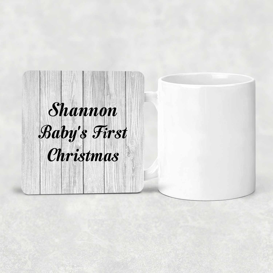 Shannon Baby's First Christmas - Drink Coaster F