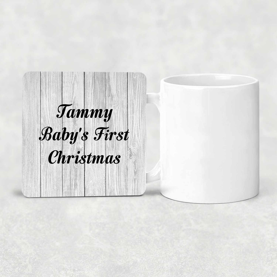 Tammy Baby's First Christmas - Drink Coaster F