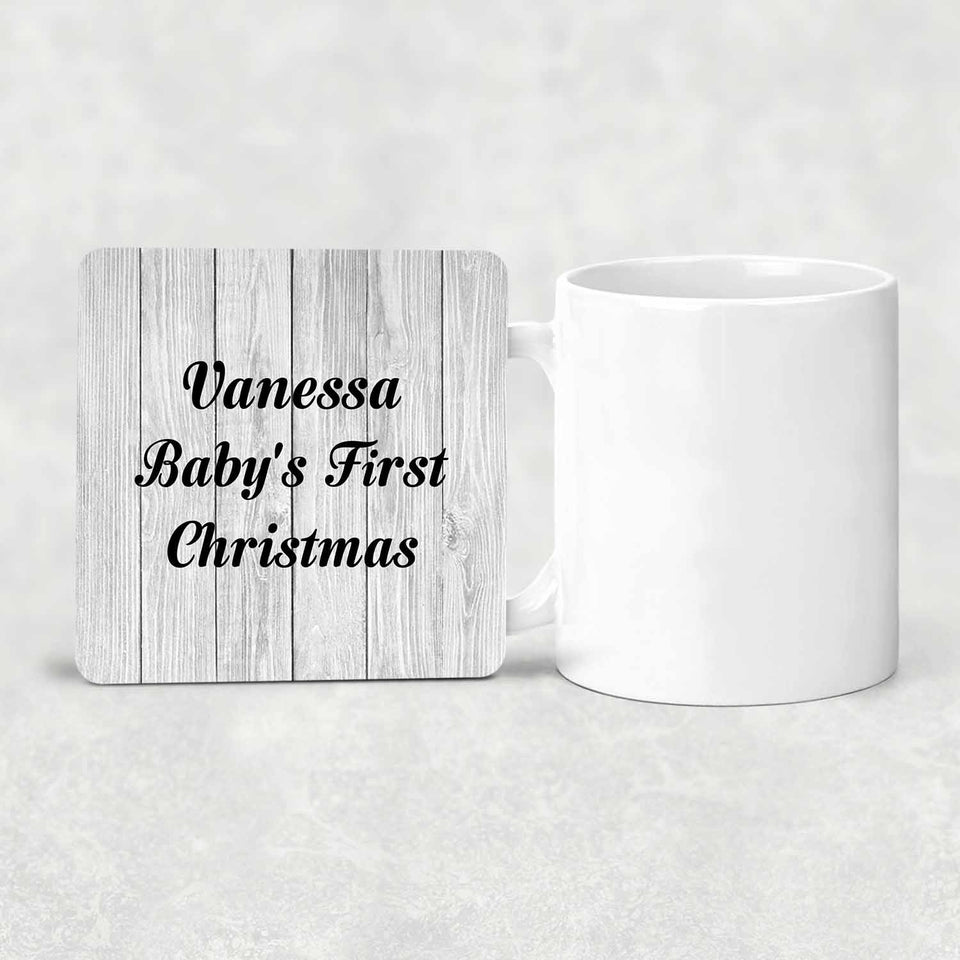 Vanessa Baby's First Christmas - Drink Coaster F