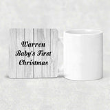 Warren Baby's First Christmas - Drink Coaster F
