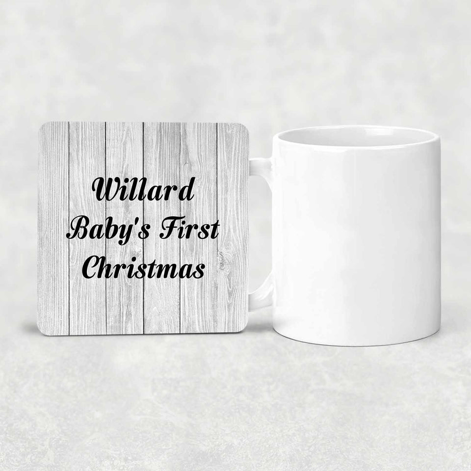 Willard Baby's First Christmas - Drink Coaster F
