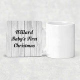 Willard Baby's First Christmas - Drink Coaster F