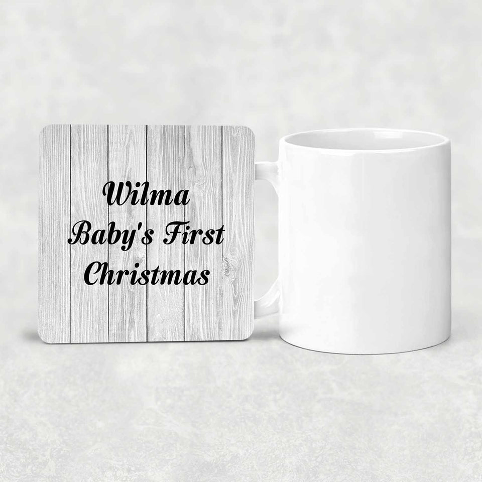 Wilma Baby's First Christmas - Drink Coaster F