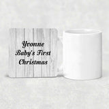 Yvonne Baby's First Christmas - Drink Coaster F