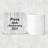Happy 36th Anniversary 2022 - Drink Coaster F