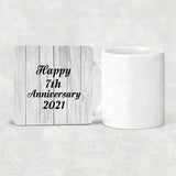 Happy 7th Anniversary 2021 - Drink Coaster F