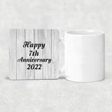Happy 7th Anniversary 2022 - Drink Coaster F