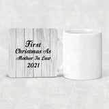 First Christmas As Mother In Law 2021 - Drink Coaster F