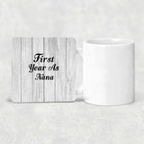 First Year As Nana - Drink Coaster F