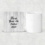 First Year As Father 2021 - Drink Coaster F