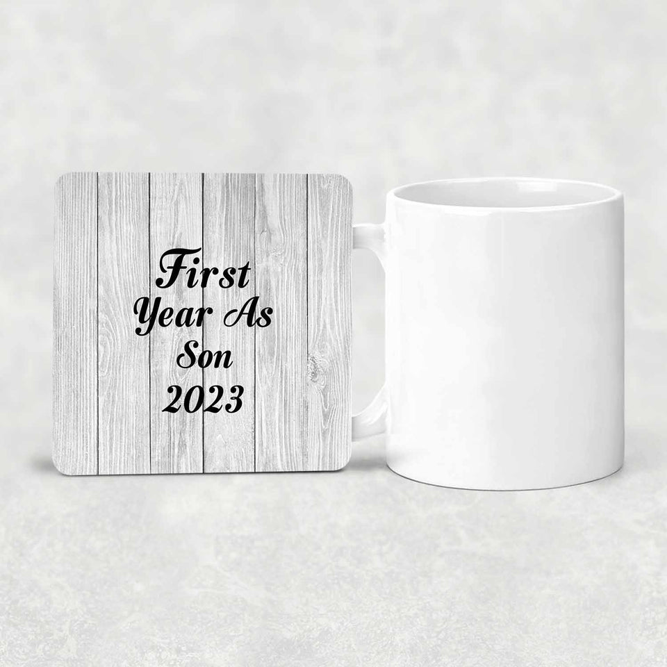 First Year As Son 2023 - Drink Coaster F