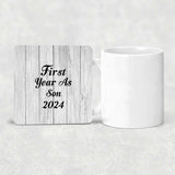 First Year As Son 2024 - Drink Coaster F