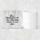 First Christmas As An Amazing Mother In Law 2024 - Drink Coaster F
