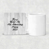 First Year As An Amazing Poppy 2023 - Drink Coaster F