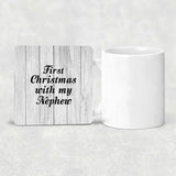 First Christmas With My Nephew - Drink Coaster F