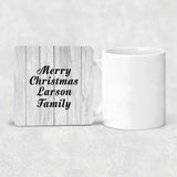 Merry Christmas Larson Family - Drink Coaster F
