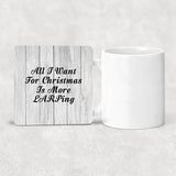 All I Want For Christmas Is More LARPing - Drink Coaster F