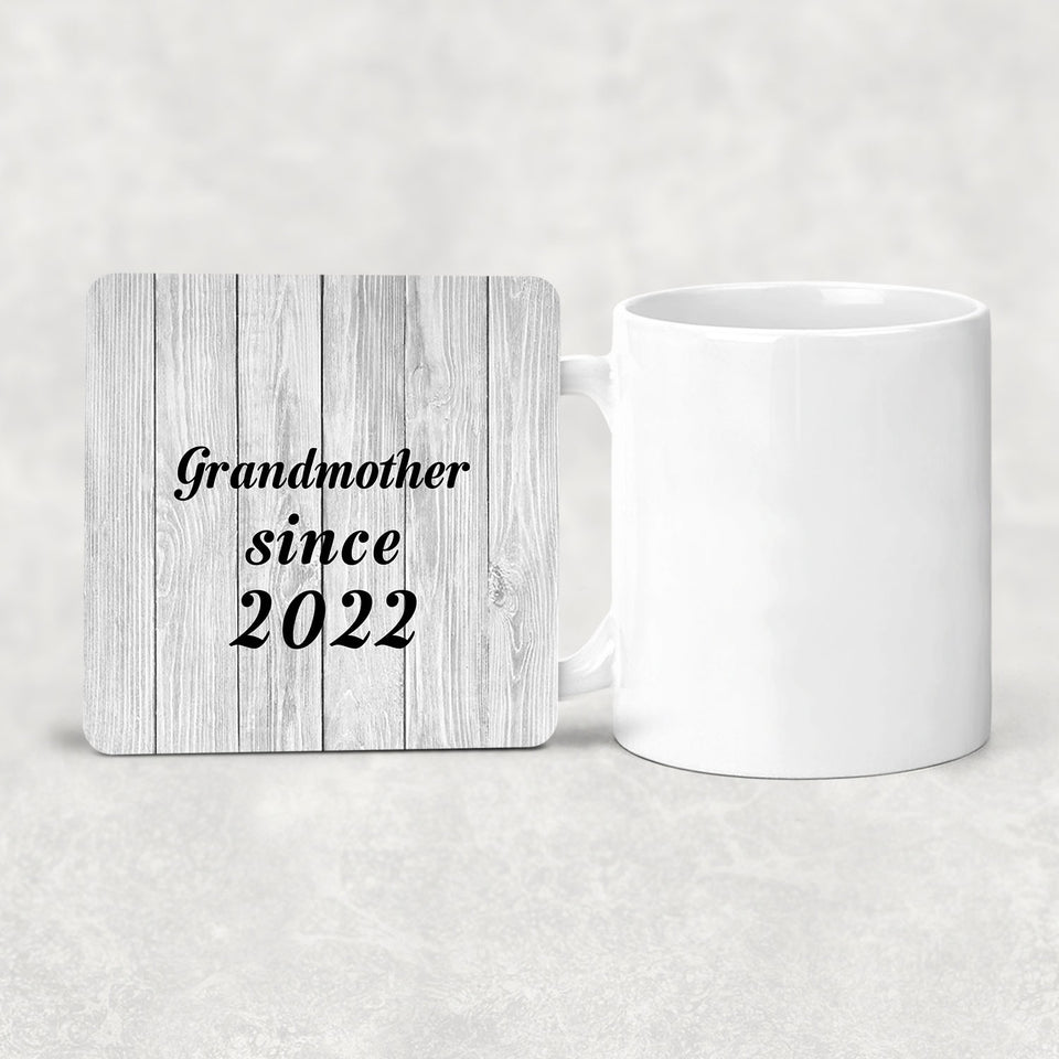 Grandmother Since 2022 - Drink Coaster F