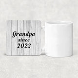 Grandpa Since 2022 - Drink Coaster F