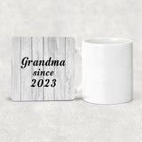 Grandma Since 2023 - Drink Coaster F