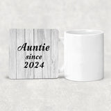 Auntie Since 2024 - Drink Coaster F