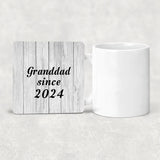 Granddad Since 2024 - Drink Coaster F