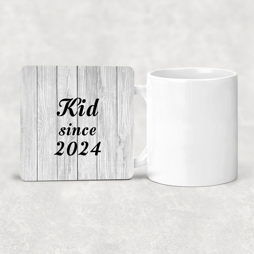 Kid Since 2024 - Drink Coaster F