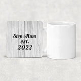 Step Mum Established Est. 2022 - Drink Coaster F