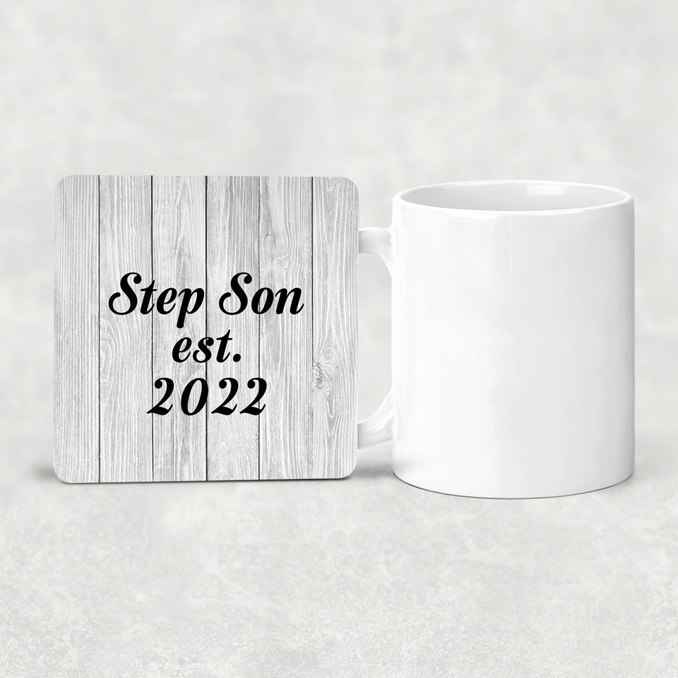 Step Son Established Est. 2022 - Drink Coaster F