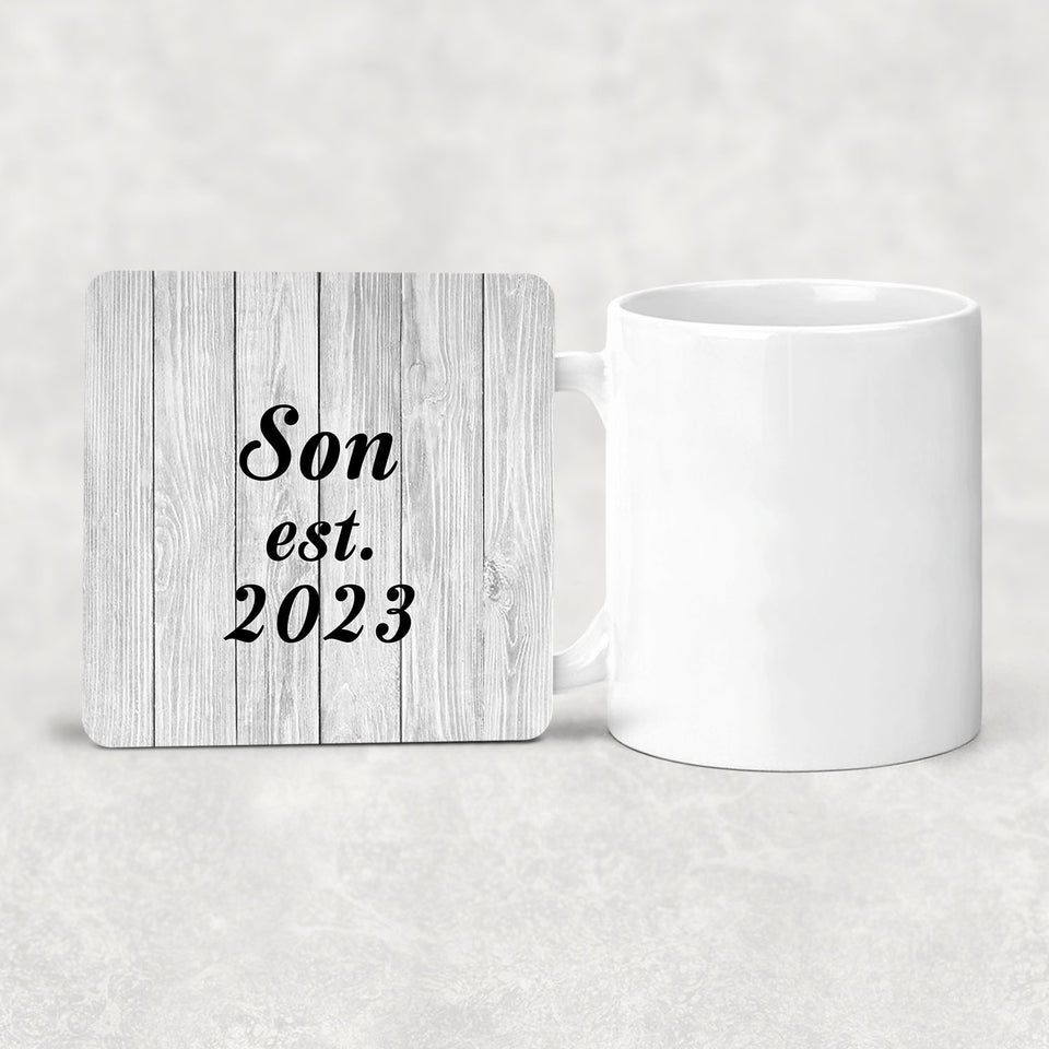 Son Established Est. 2023 - Drink Coaster F