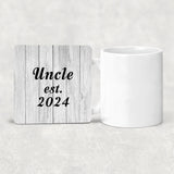 Uncle Established Est. 2024 - Drink Coaster F