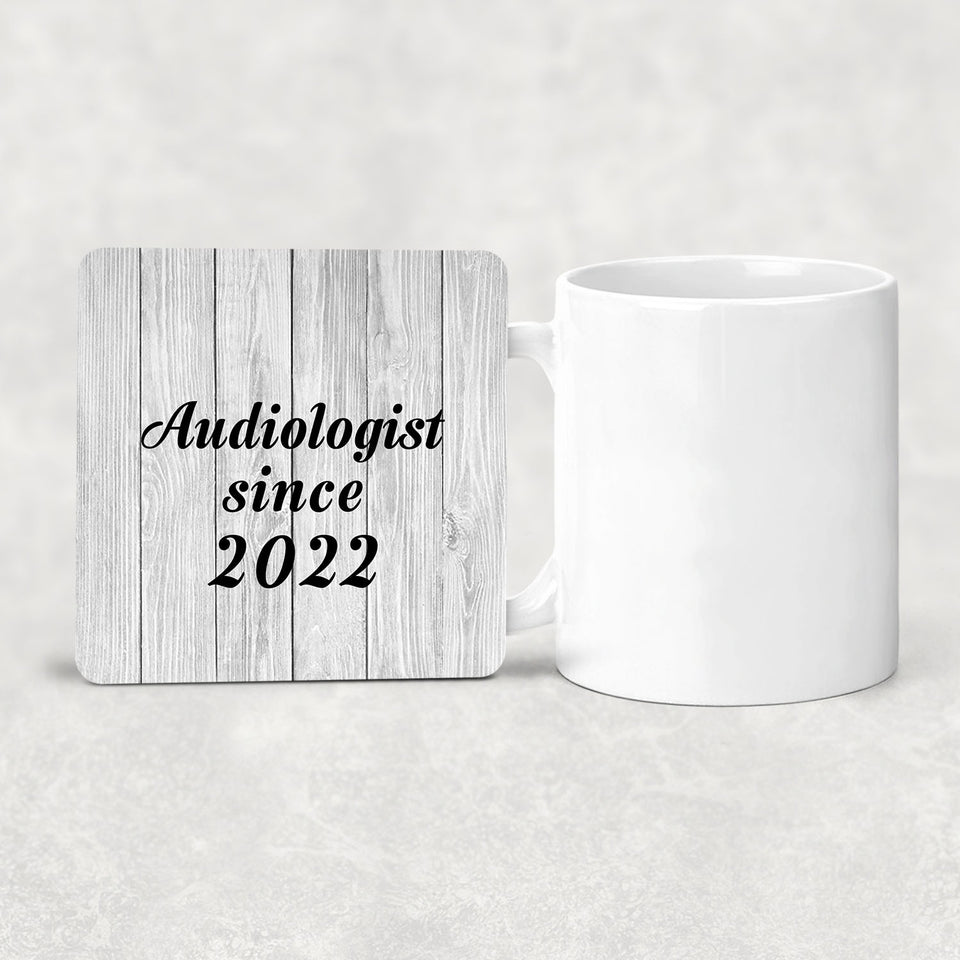 Audiologist Since 2022 - Drink Coaster F