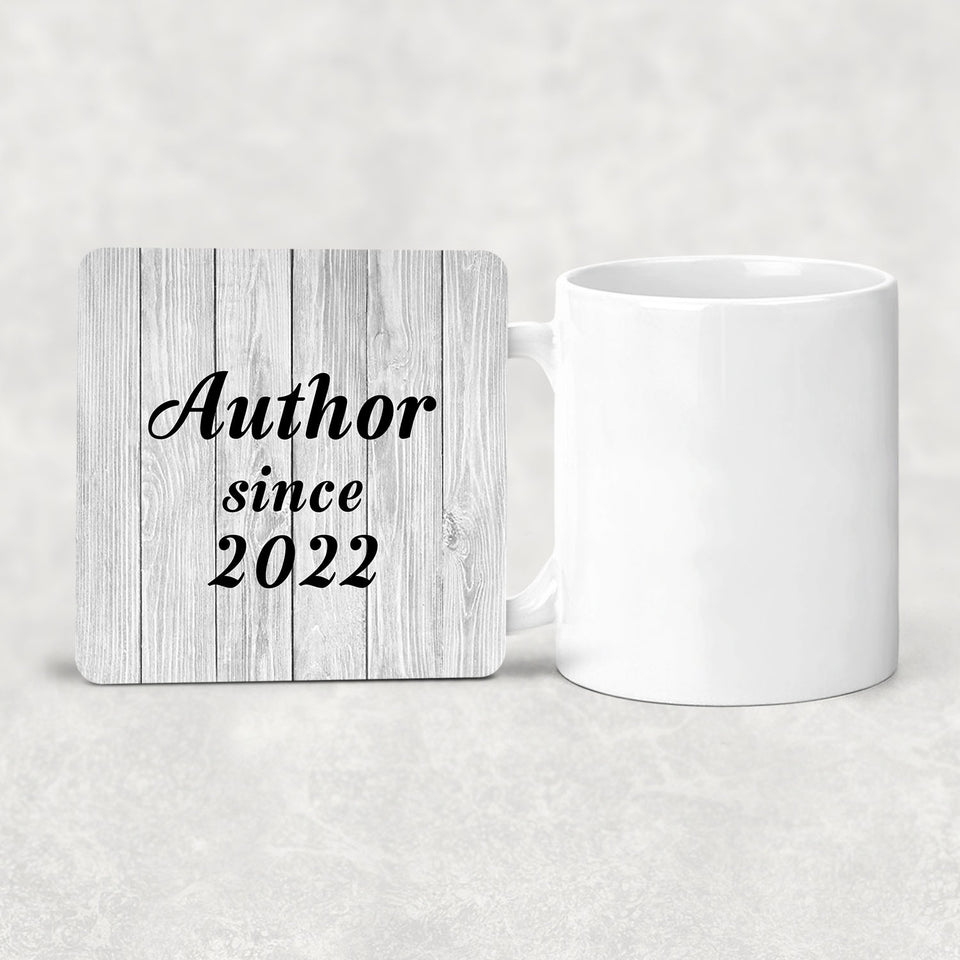 Author Since 2022 - Drink Coaster F