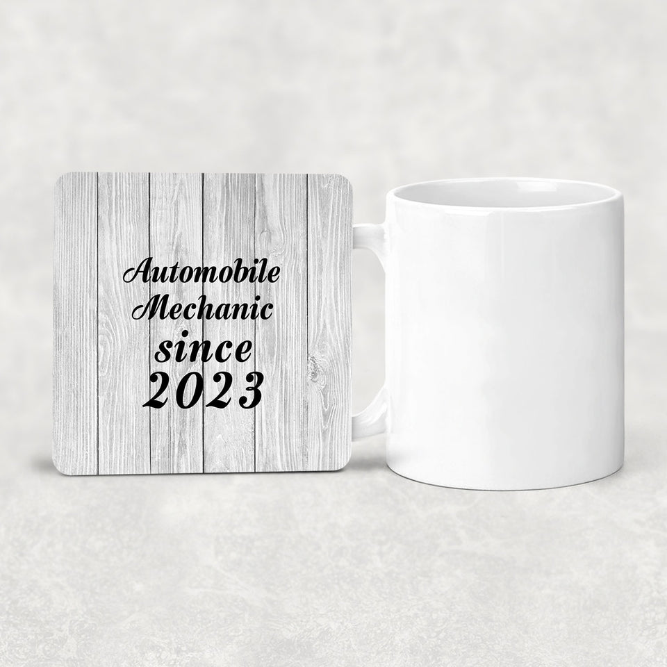 Automobile Mechanic Since 2023 - Drink Coaster F