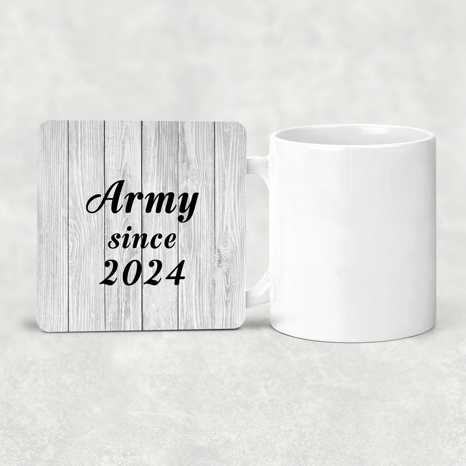 Army Since 2024 - Drink Coaster F